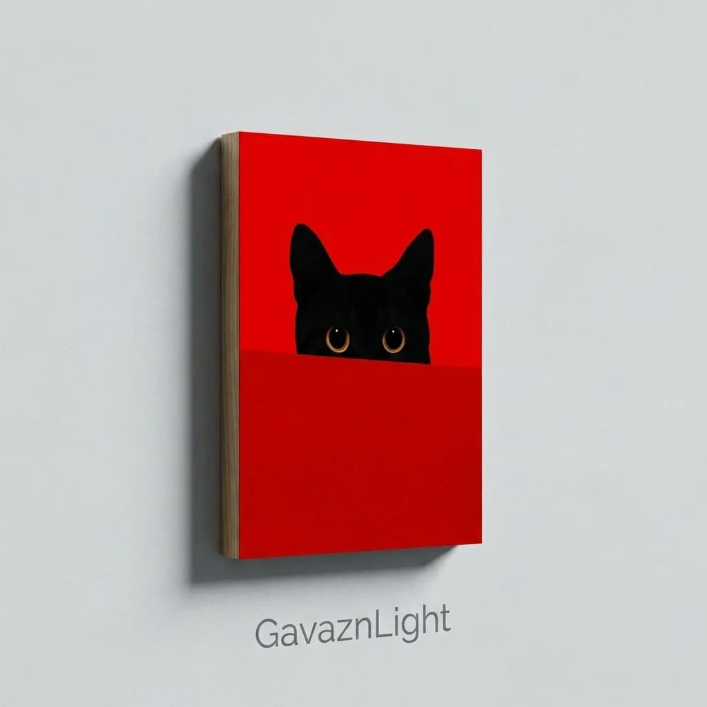 تابلو شاسی گربه — تصویر ۲