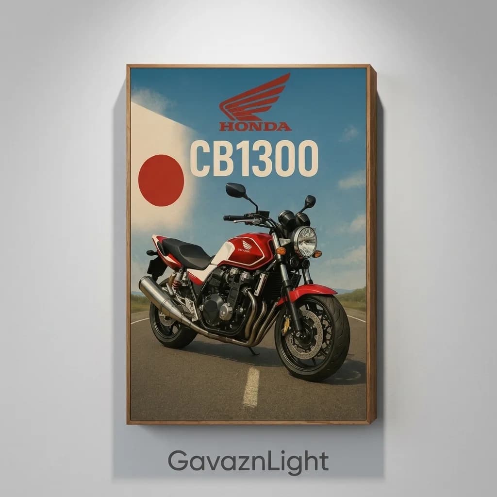 تابلو شاسی موتور سنگین CB 1300