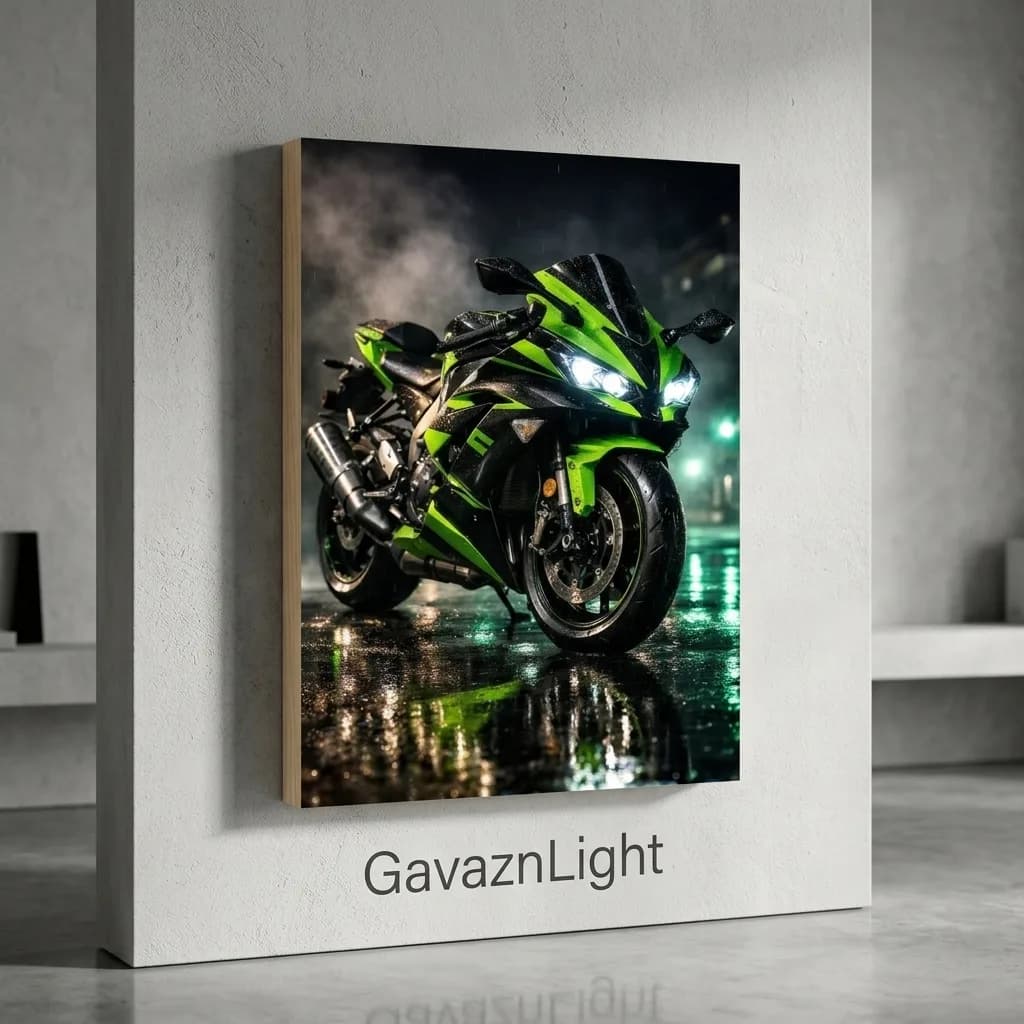 تابلو شاسی Kawasaki Ninja