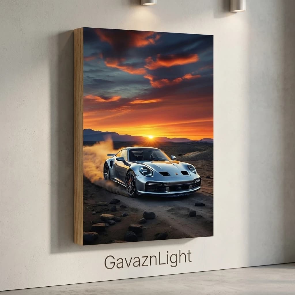 تابلو شاسی Porsche 911 — تصویر ۲