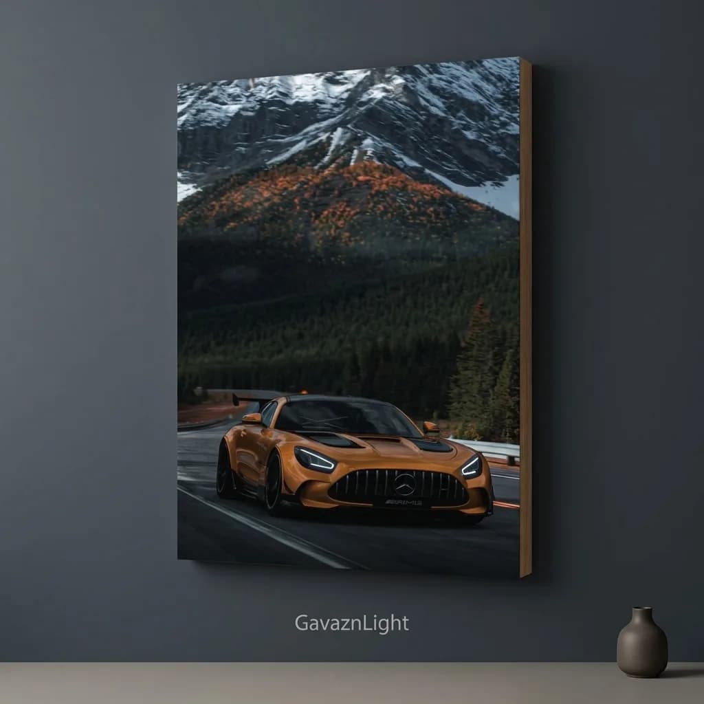 تابلو شاسی ماشین Mercedes AMG GT