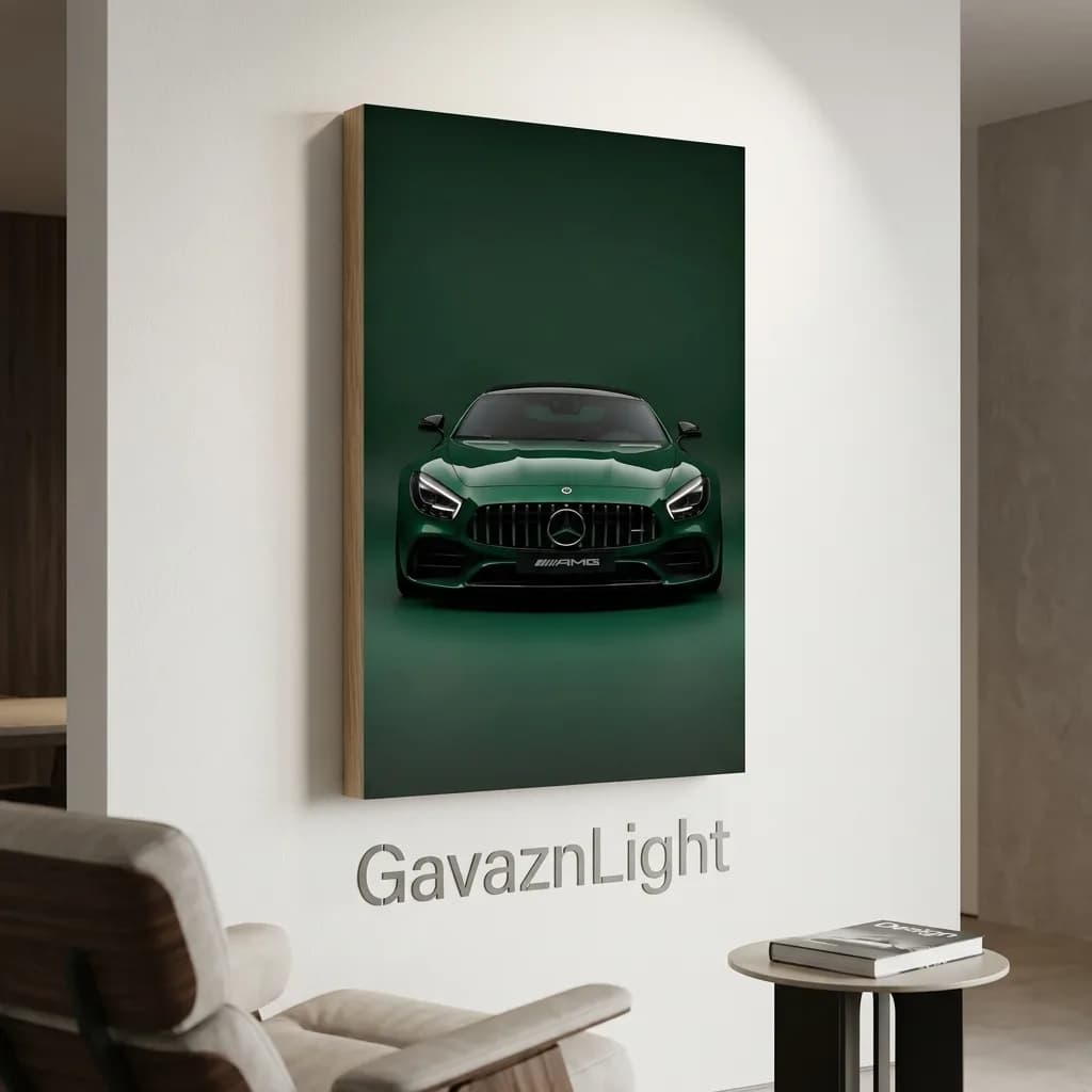 تابلو شاسی ماشین Mercedes AMG GT R