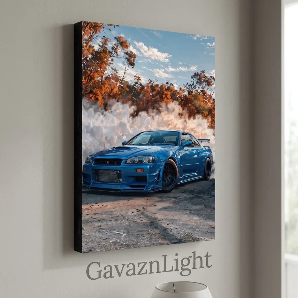 تابلو شاسی ماشین gt-r — تصویر ۲