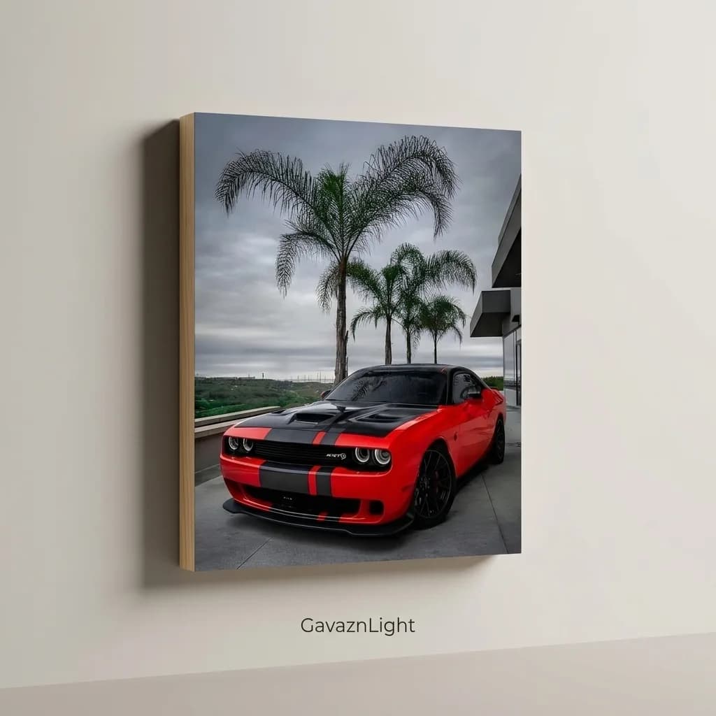 تابلو شاسی ماشین Dodge Challenger SRT Hellcat