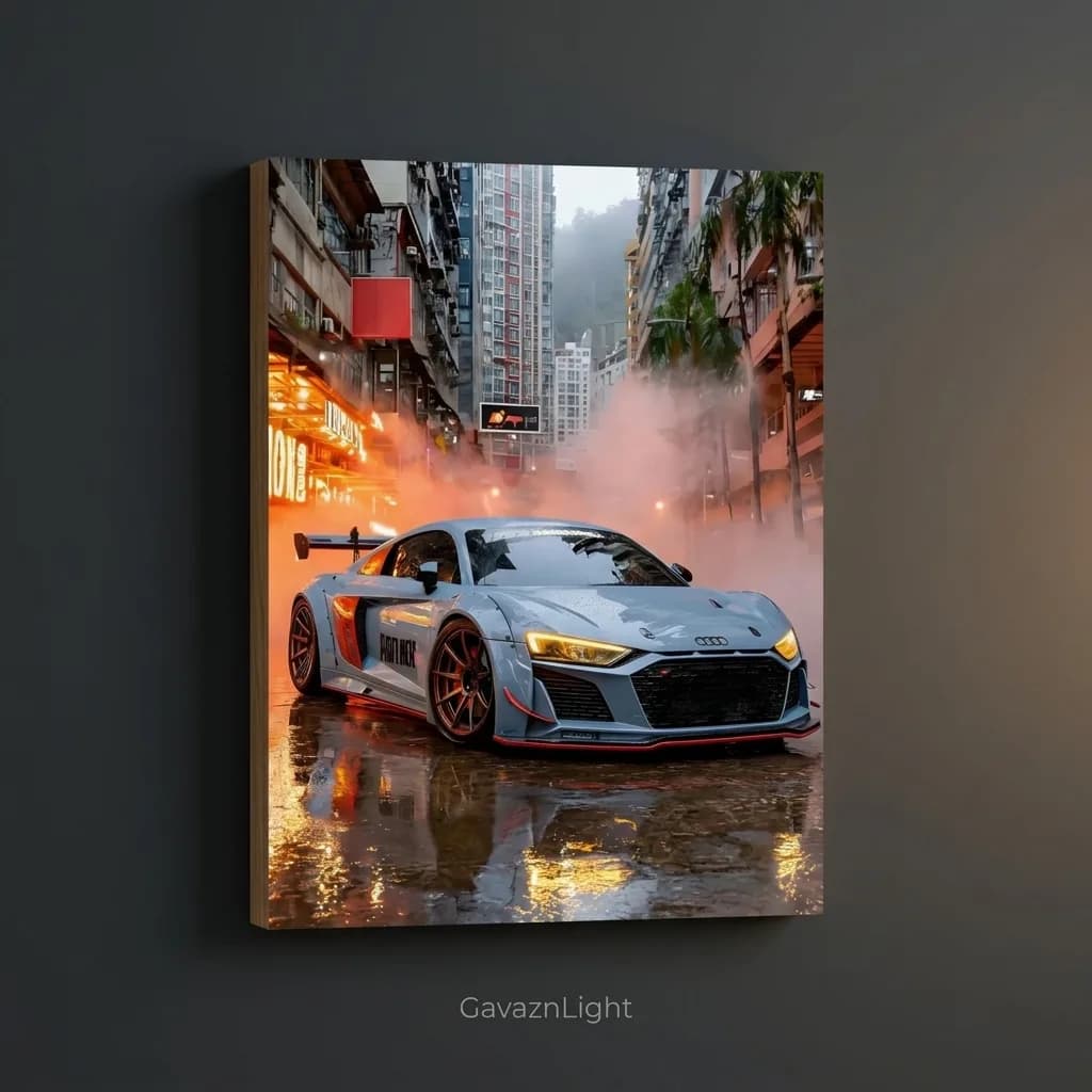 تابلو شاسی ماشین Audi R8 Spyder