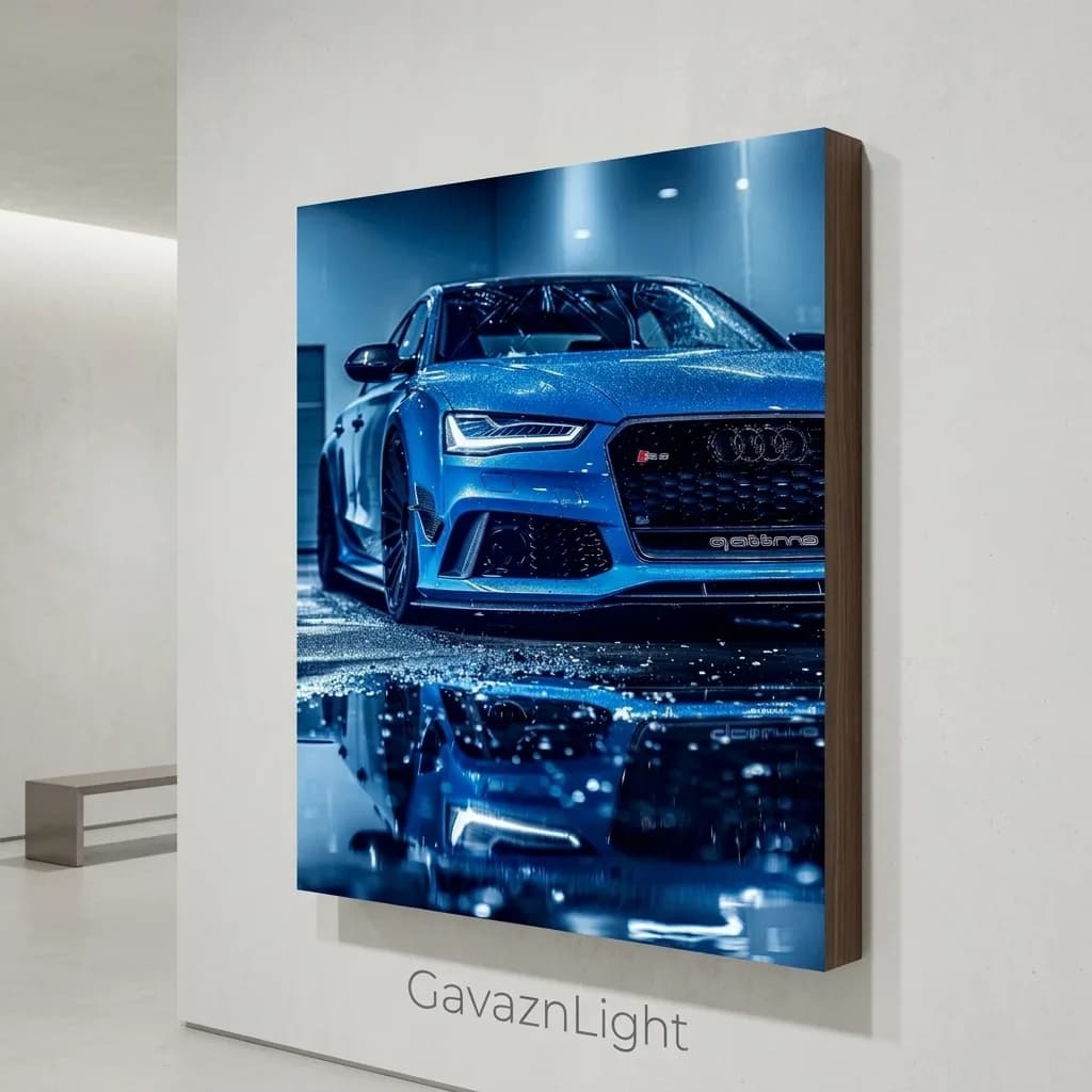 تابلو شاسی ماشین Audi — تصویر ۲