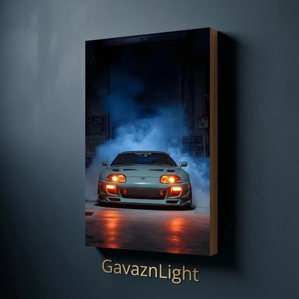تابلو شاسی ماشین Toyota Supra MK4 — تصویر ۲