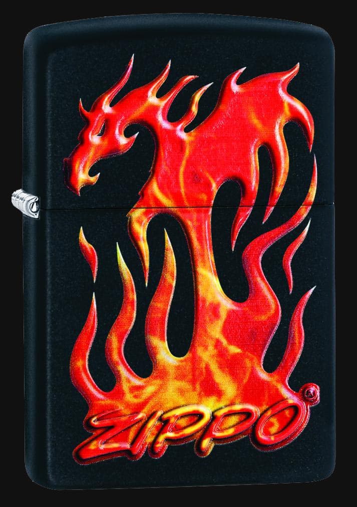 فندک زیپو مدل 29735 Flaming Dragon