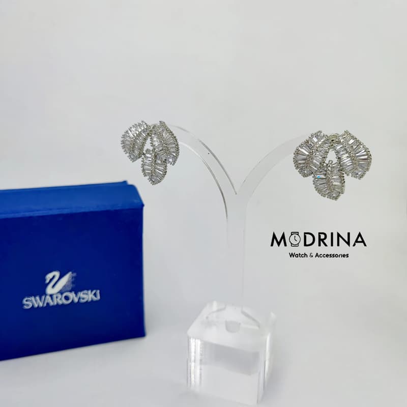 گوشواره سواروسکی برگ Swarovski