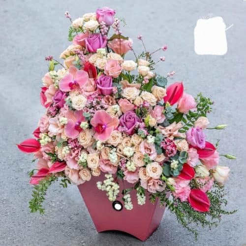 گل فروشی در ولیعصر تهران 9870