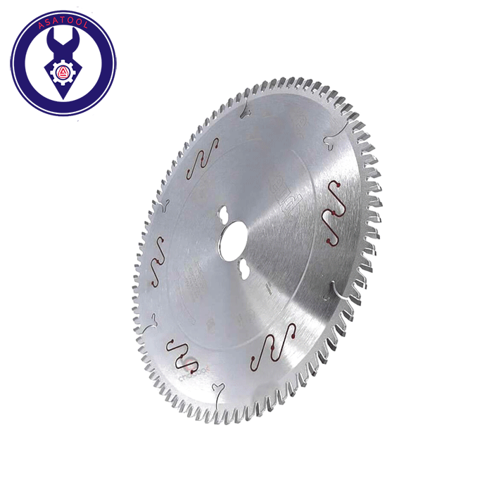 تیغ اره ام دی اف بر 25 سانت 80 دندانه فرود LU3D0400