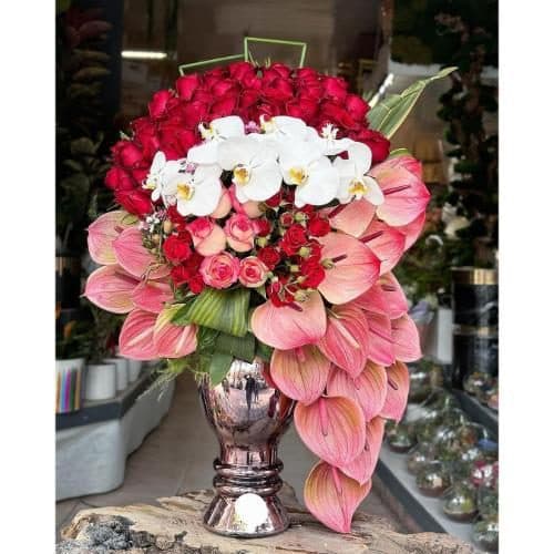 گل شیک و زیبا برای بانک ملی 9774