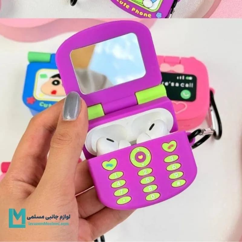 کاور ایرپاد سیلیکونی طرح موبایل کارتونی کد C3601 | لوازم جانبی مسلمی — تصویر ۲