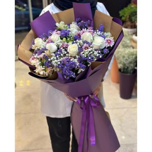 گل بزرگ و لوکس برای تبریک به مناسبت حلول ماه رجب 9637