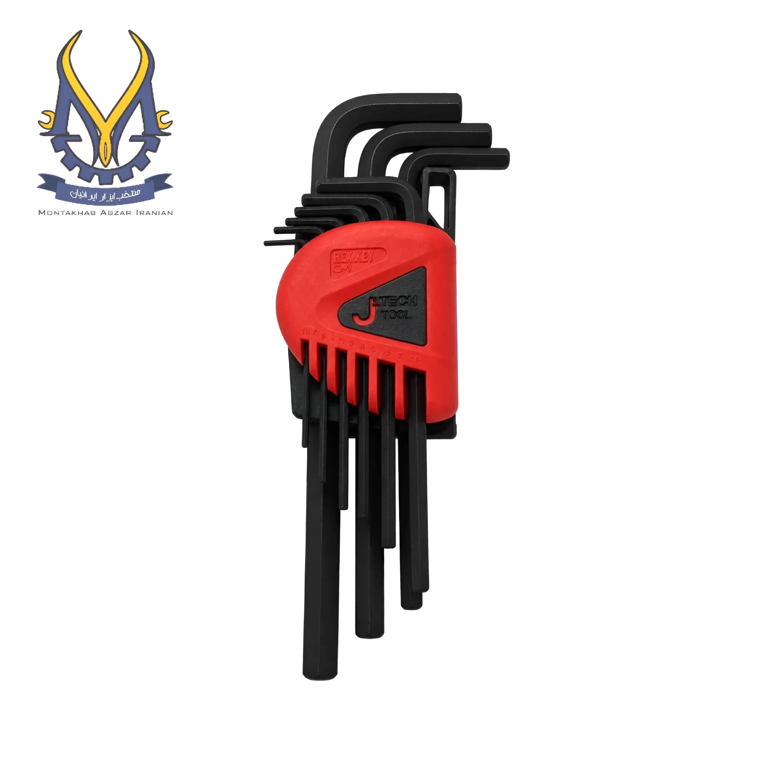 سری آچار آلن 6 گوش حرفه ایی جتک jetech pm-b9