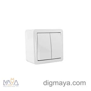 دوپل روکار پارت الکتریک مدل شهاب 4046