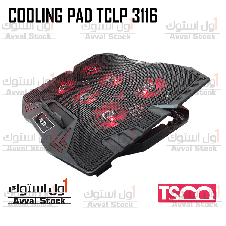 کول پد تسکو 3116 | پایه خنک کننده لپ تاپ تسکو مدل TCLP 3116 — تصویر ۳
