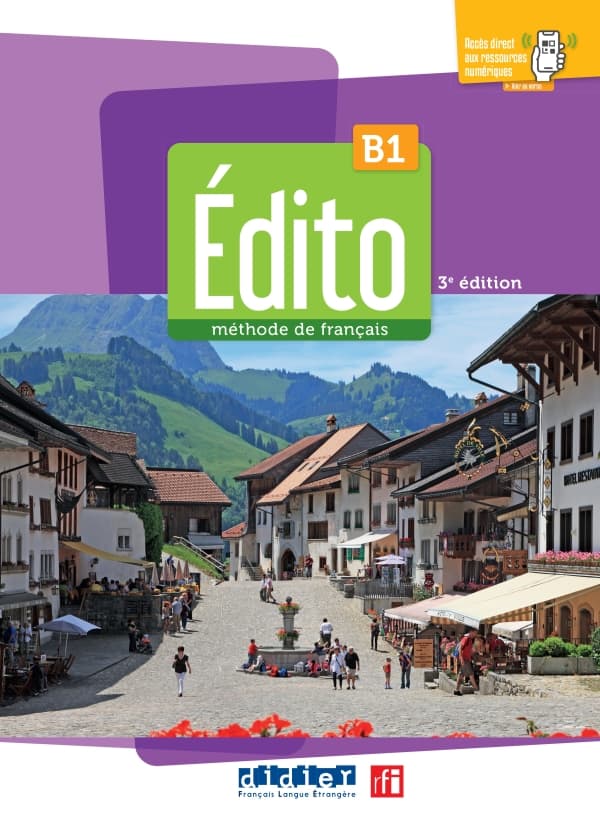 کتاب فرانسه Edito B1 – Edition 2023 – Livre + Cahier