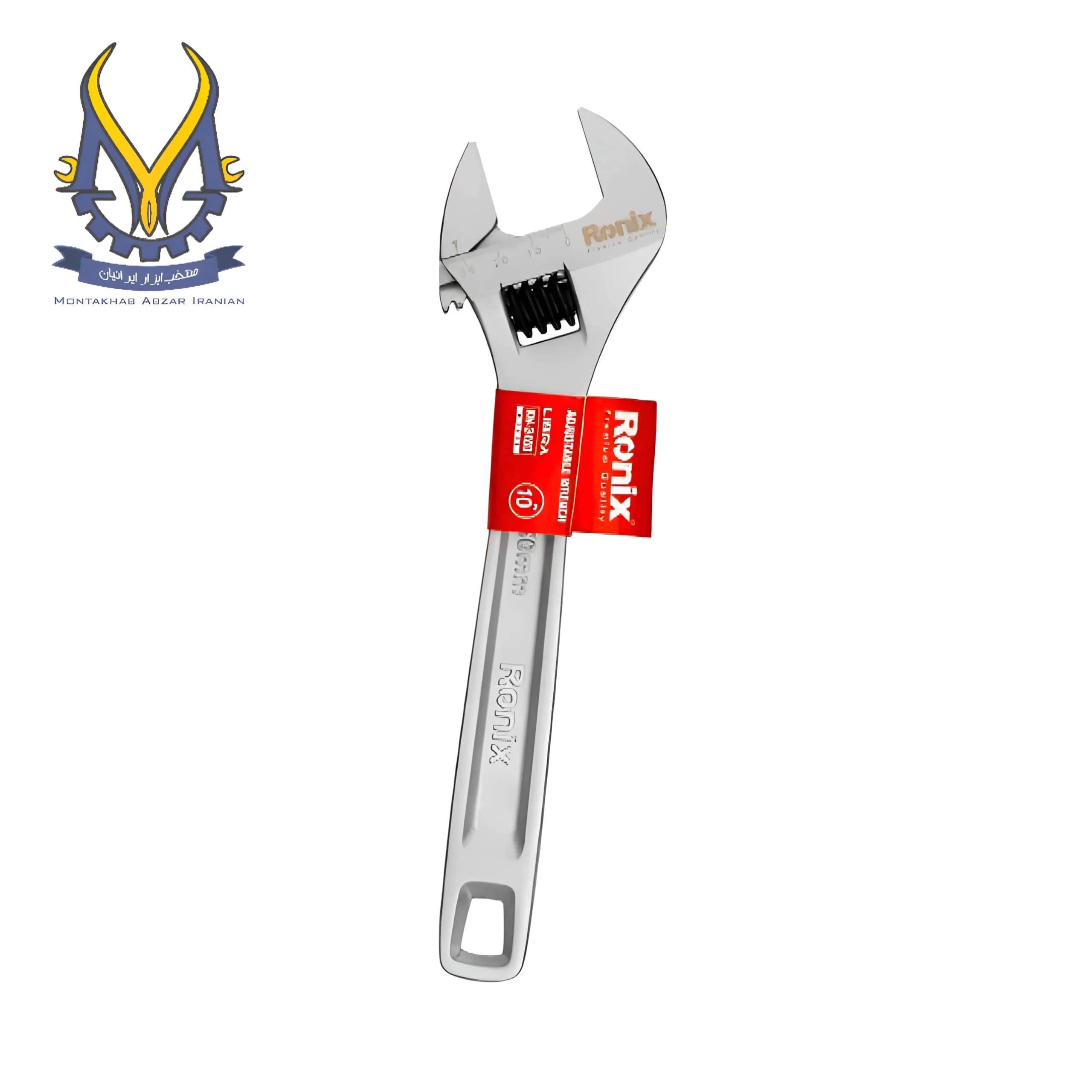 آچار فرانسه رونیکس سایز 10 اینچ مدل libra کدRH-2403