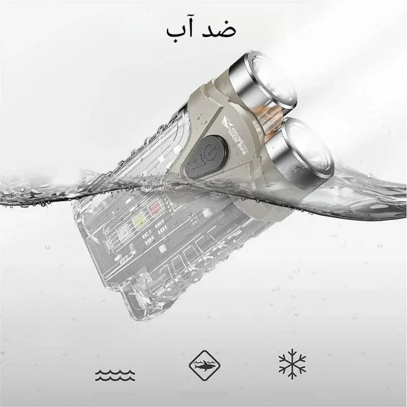 چراغ قوه جیبی Smiling Shark TIP-0018 — تصویر ۷