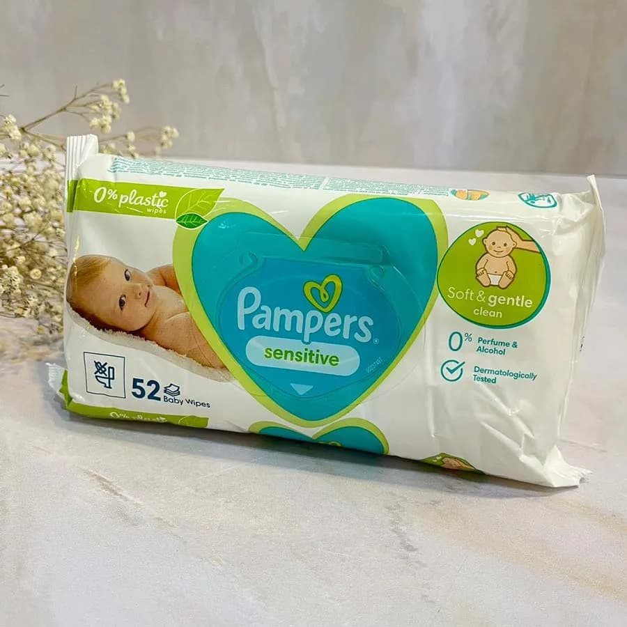 دستمال مرطوب کودک پمپرز پوست حساس Pampers Sensitive