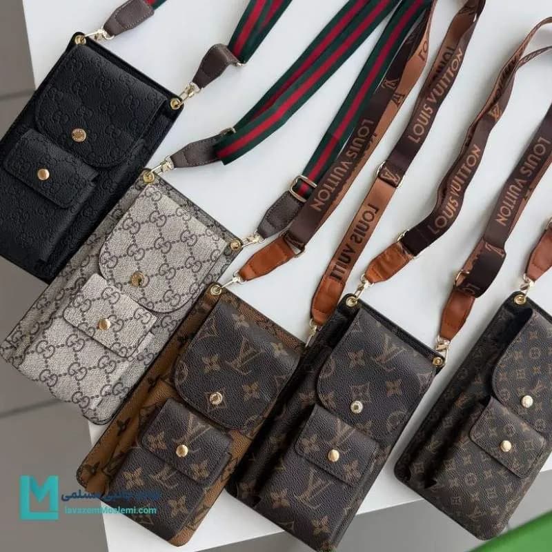 کیف و بادی بگ در پنج طرح کد C3569 | لوازم جانبی مسلمی