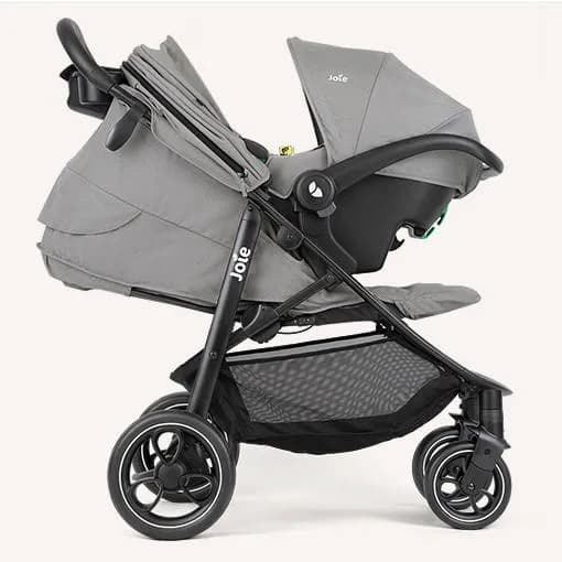 کالسکه و کریر جویی مدل لیتراکس 4 رنگ طوسی Joie Litetrax 4 — تصویر ۳