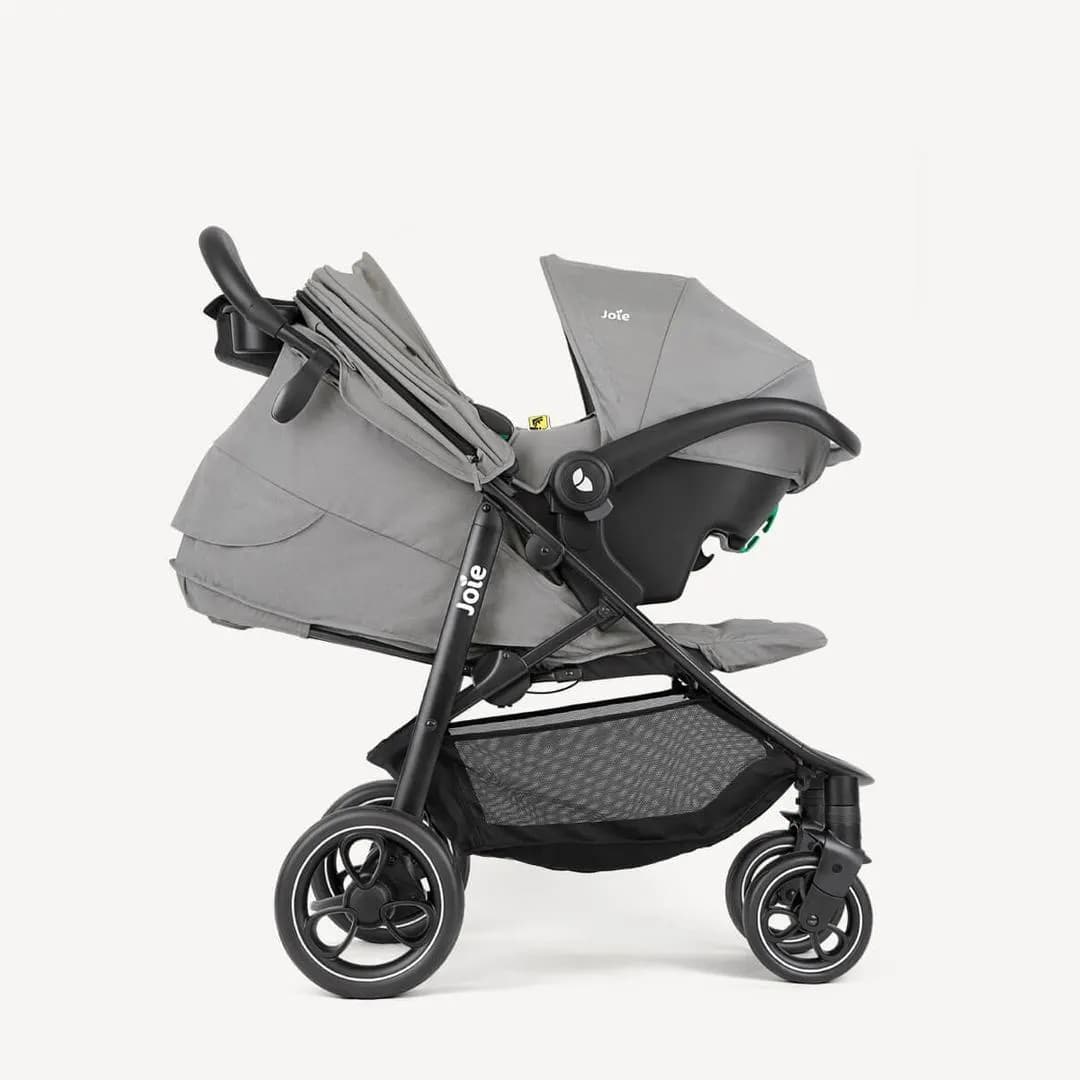 کالسکه و کریر جویی مدل لیتراکس 4 رنگ طوسی Joie Litetrax 4 — تصویر ۸