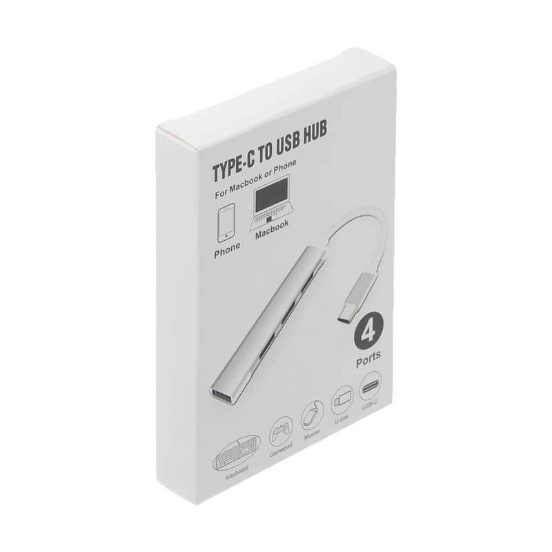 هاب 4 پورت TYPE-C USB3 C809 — تصویر ۵
