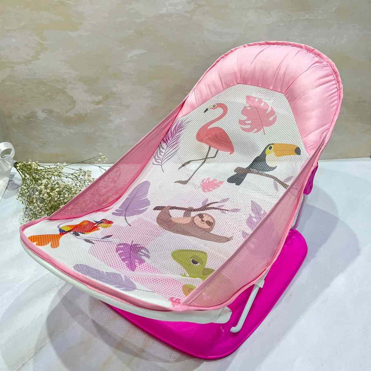 آسان شور حمام نوزاد برند Tiibaby رنگ آبی، صورتی، سبز، نارنجی — تصویر ۶