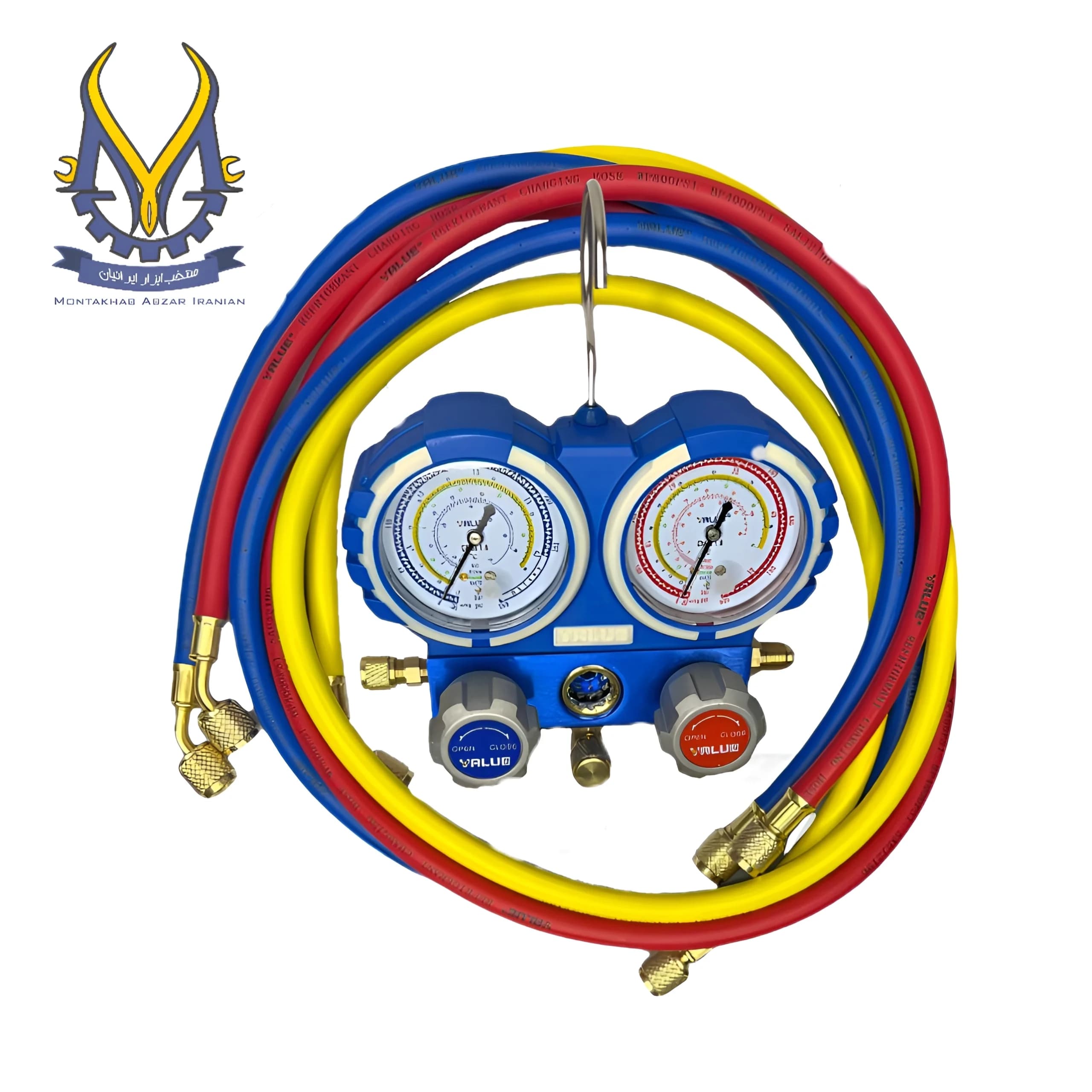منیفولد سرویس دو قلو ولیو مدل VMG-2-R410A-B