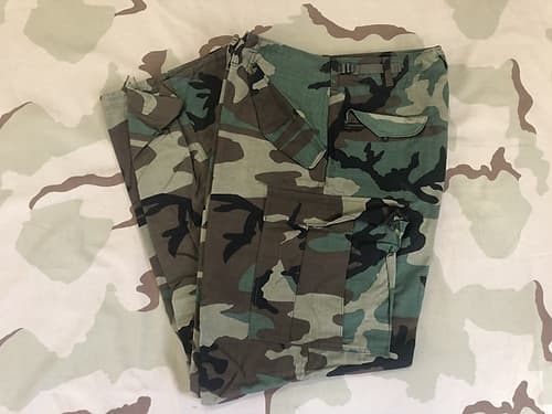 شلوار امریکایی مدل M-65 Woodland Camo — تصویر ۳