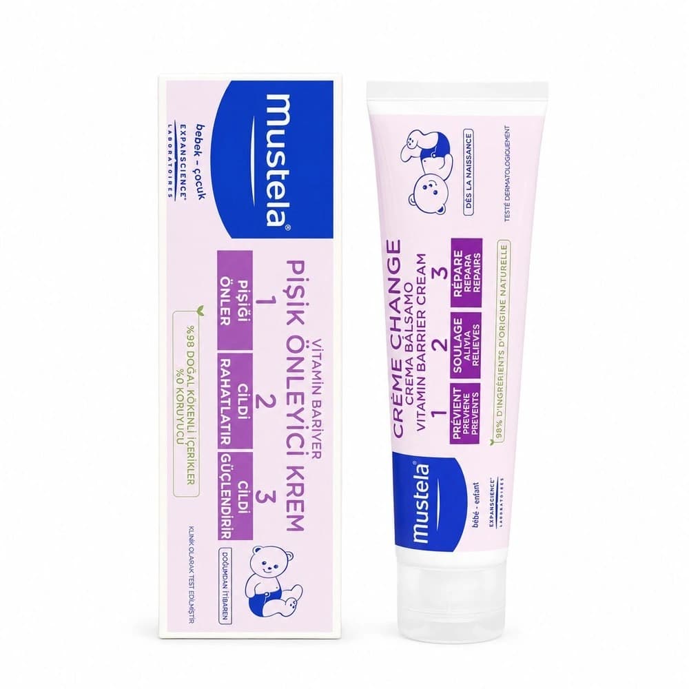 کرم سوختگی ماستلا کرم ۱۲۳ ویتامین بریر ۱۰۰ میل Mustela