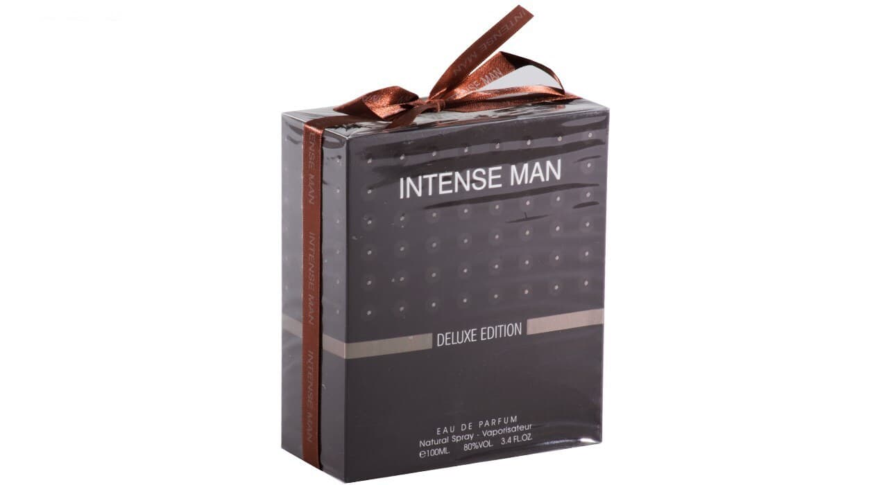 ادوپرفیوم مردانه INTENSE MAN DELUXE EDITION فراگرنس ورد Fragrance World حجم 100 میلی لیتر — تصویر ۲