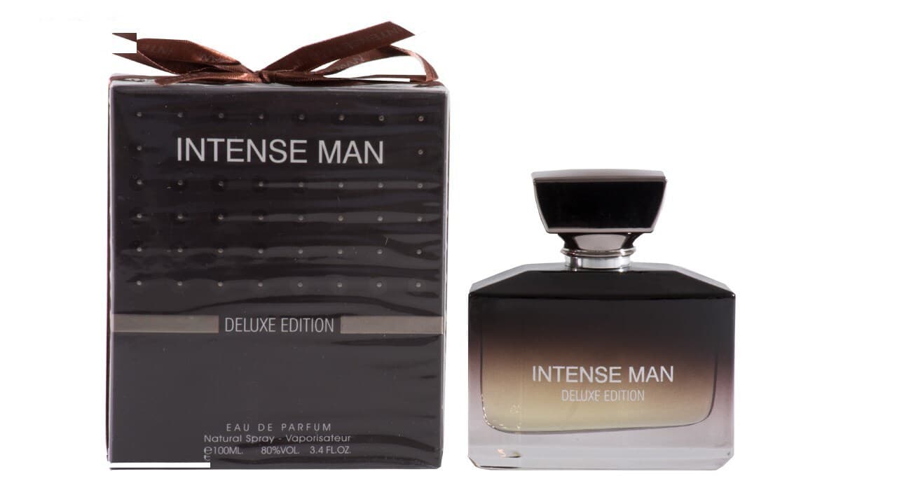 ادوپرفیوم مردانه INTENSE MAN DELUXE EDITION فراگرنس ورد Fragrance World حجم 100 میلی لیتر — تصویر ۳