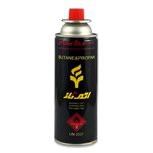 کپسول گاز 220 گرمی استوانه ای اتم گاز — تصویر ۲