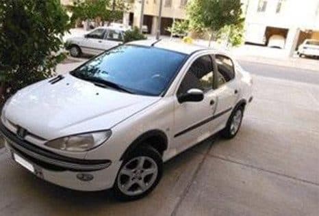 زه گلگیر پژو 206 صندوق دار (بسته 4 عددی) Peugeot | کد 4128 — تصویر ۳