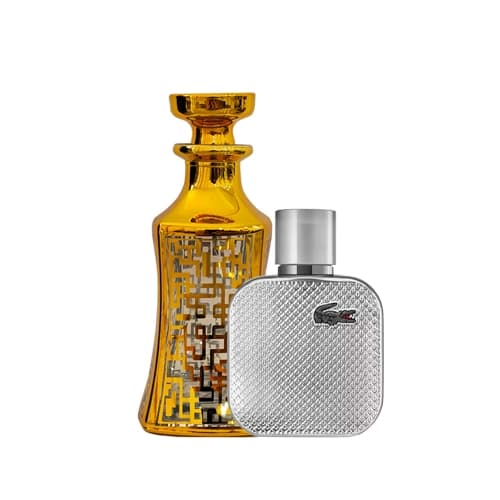 عطر گرمی لاگوست طوسی بدون الکل لوزی سوییس