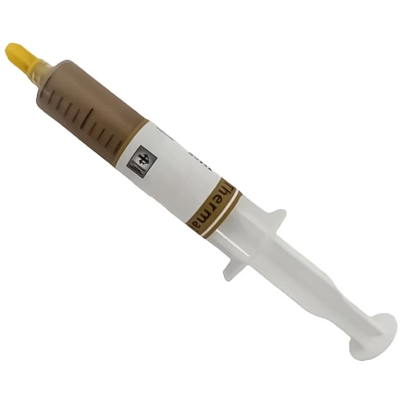 خمیر سیلیکون سرنگی طلایی مدل HM706