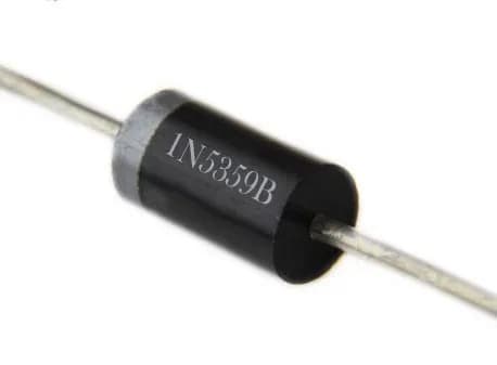 دیود زنر 24 ولت 1N5359B پنج وات پکیج AXIAL LEAD — تصویر ۲