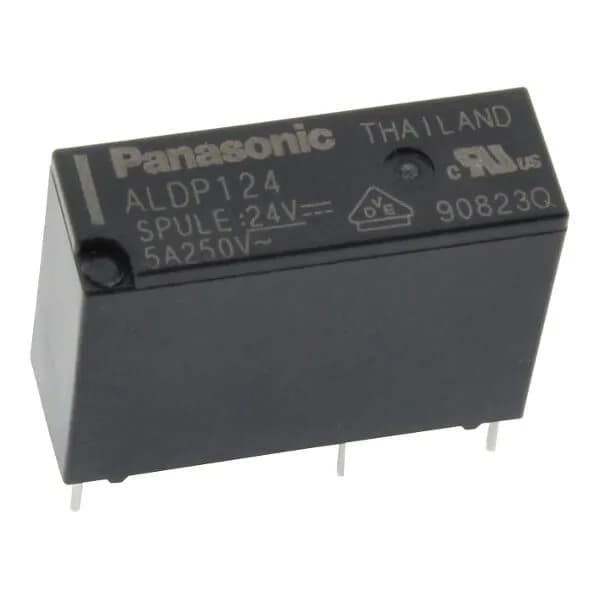 رله 4 پین 5 آمپر 24 ولت ALDP124 PANASONIC