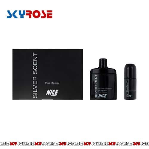 ادو پرفیوم مردانه نایس پاپت Silver Scent حجم 85 میلیلیتر رول ضد تعریق