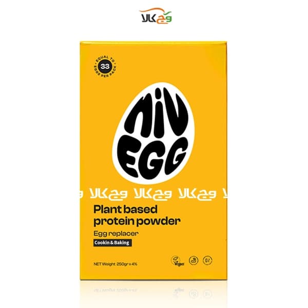 پودر پروتئین جایگزین تخم مرغ مخصوص پخت و پز نیواگ – 250 گرمی