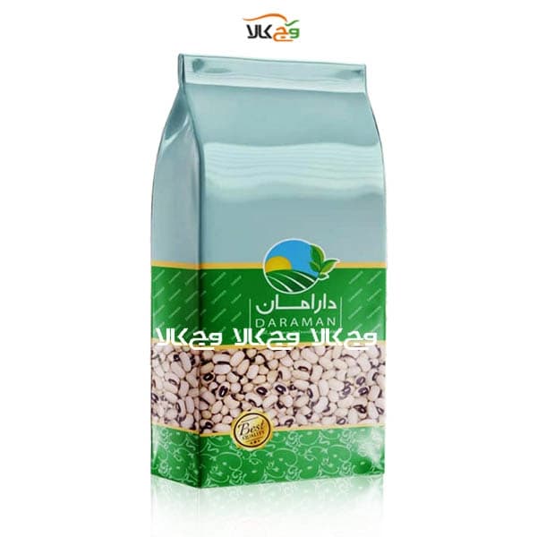 لوبیا چشم بلبلی ارگانیک دارامان – 900 گرمی