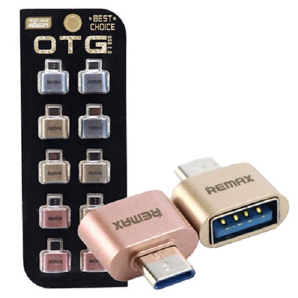 تبدیل OTG USB2.0 TO TYPE-C ریمکس (پک ده تایی) — تصویر ۴