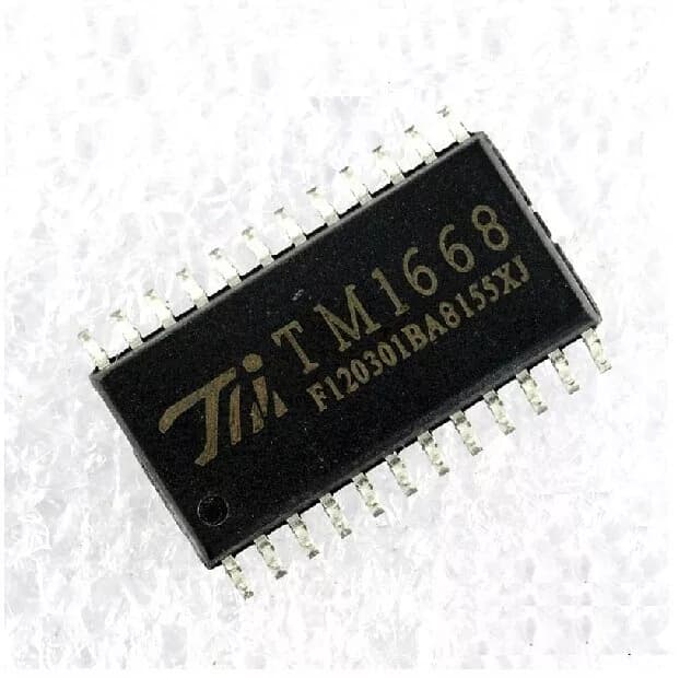 SMD آی سی LED درایور TM1668 پکیج SOP24