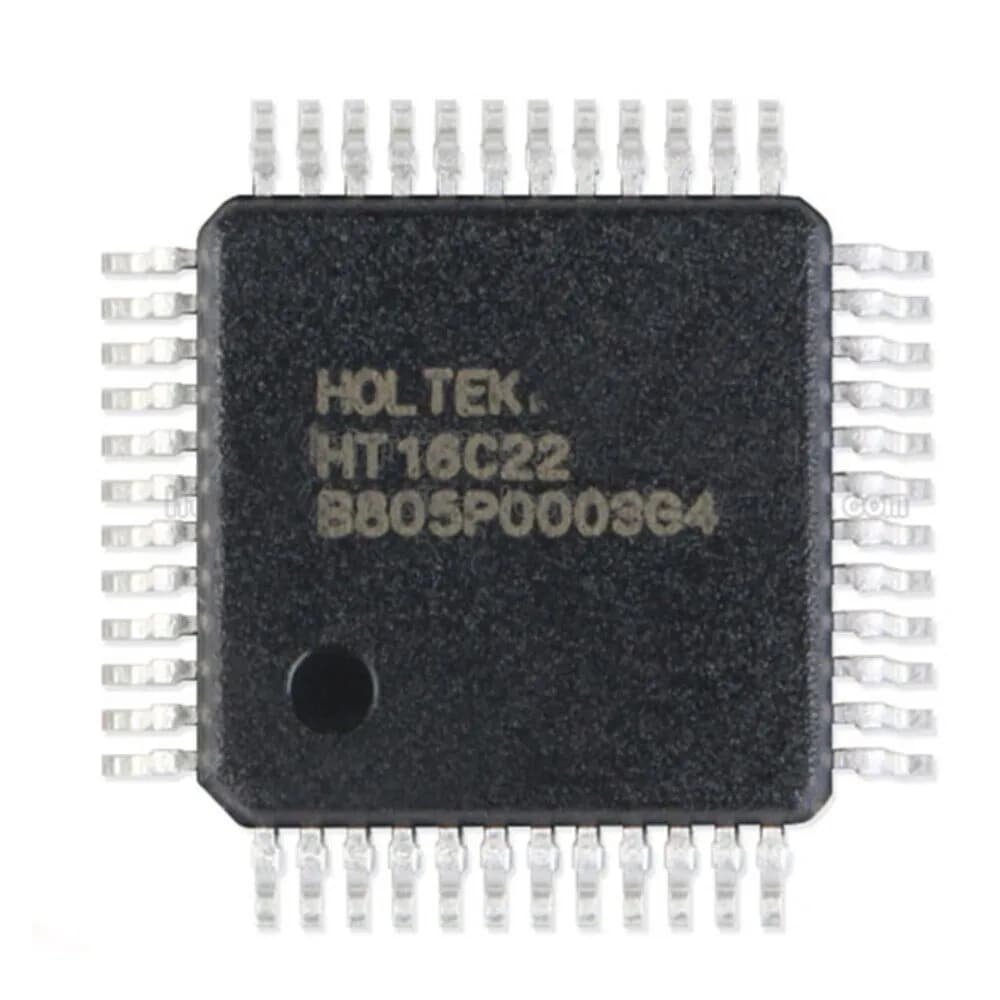 SMD آی سی LCD درایور HOLTEK HT16C22 پکیج LQFP48 — تصویر ۲