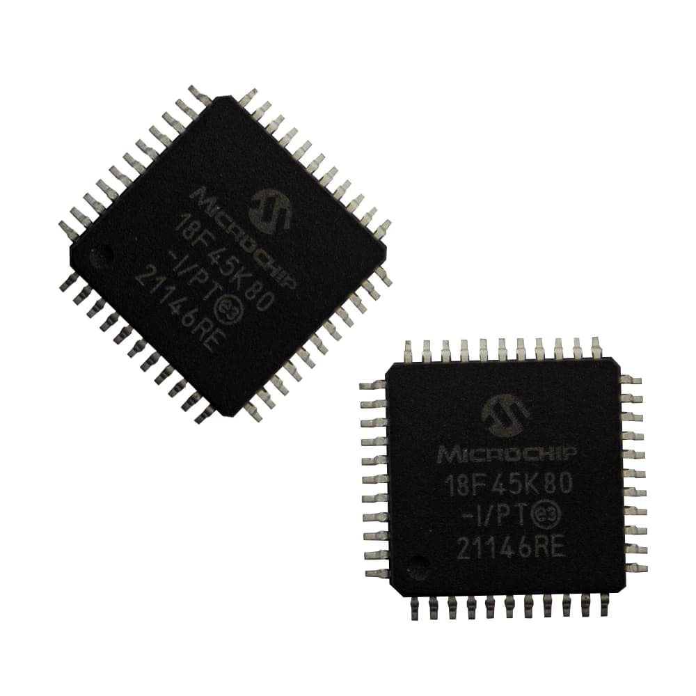 SMD آی سی میکرو کنترلر PIC18F45K80-I/PT پکیج TQFP44 — تصویر ۳