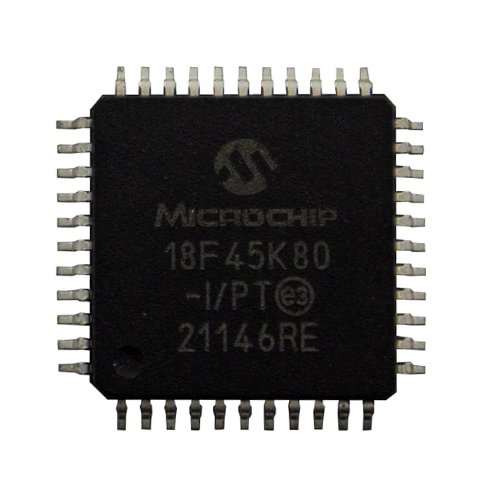 SMD آی سی میکرو کنترلر PIC18F45K80-I/PT پکیج TQFP44
