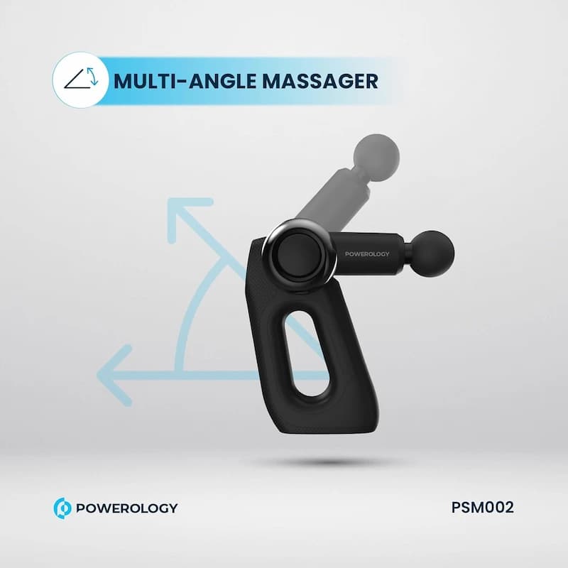 ماساژور تفنگی پاورولوژی مدل POWEROLOGY MASSAGE GUN PSM02 — تصویر ۳